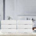 thumbnail image 4 of Terry Cotton Hand Towels, White, Set of 6, 4 of 6