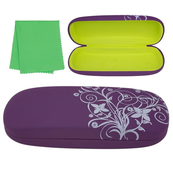 Anne Stokes Hard Glasses Case With Microfiber Cloth – Protective Sunglasses/Reading Glasses Holder