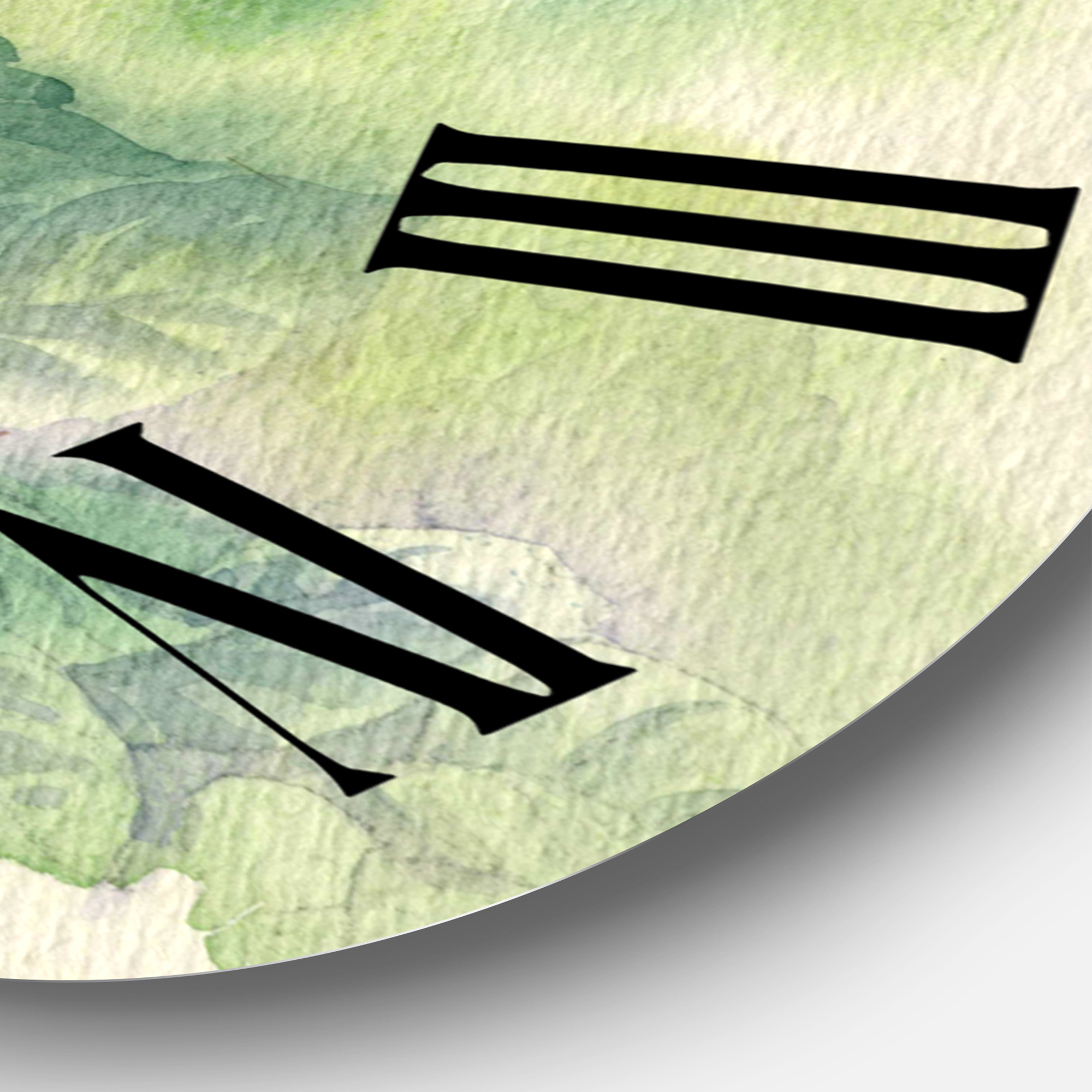 Designart 1 in Traditional Wall Clock