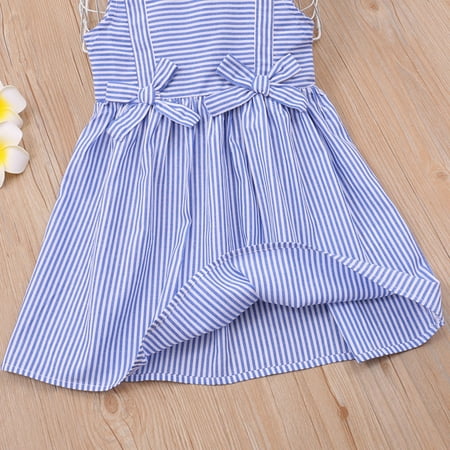 

PEASKJP Maxi Dresses for Girls 2023 Children Girls Summer Bowknot Chiffon Floal Floral Short Sleeve Elegent Dress Vintage Ruffled Casual Dresses for Girls Blue 3-4 Years