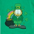 thumbnail image 3 of Garfield - Rainbow Shamrocks - Toddler And Youth Short Sleeve Graphic T-Shirt, 3 of 5