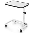 thumbnail image 1 of Gymax Table de Chevet Universelle avec Roues Réglables Inclinable pour Ordinateur Portable Hôpital, 1 of 10