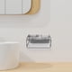 thumbnail image 4 of Jabonera de pared con esponja absorbente, doble capa, escurridor, organizador multicompartimento para jabón facial y peine, accesorios de cocina y baño, 4 of 7