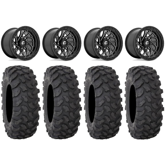 Fuel Runner 15" Wheels Bk 32" XTR370 Tires Polaris RZR XP 1000 / PRO XP / Ranger XP 900/1000