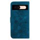 thumbnail image 3 of Funda para Google Pixel 8A con tarjetero y soporte magnético con diseño de lirio en relieve, 3 of 5