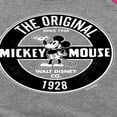 thumbnail image 3 of Mickey & Friends - Mickey Mouse Original Badge - Toddler And Youth Girls Raglan Graphic T-Shirt, 3 of 4
