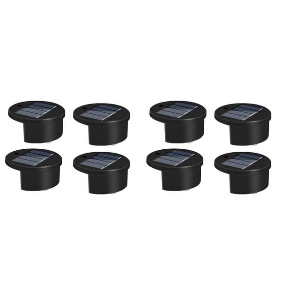 8pack Solar Powered Swimming Pool Edge Lights for Inground Pools, Above Ground Waterproof Wireless Pool Decorations