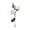Pink, variant on Solar Faux Rose Flower Light Waterproof LED Artificial Flower Garden Stake Light for Pathway Lawn Patio Pink Glow