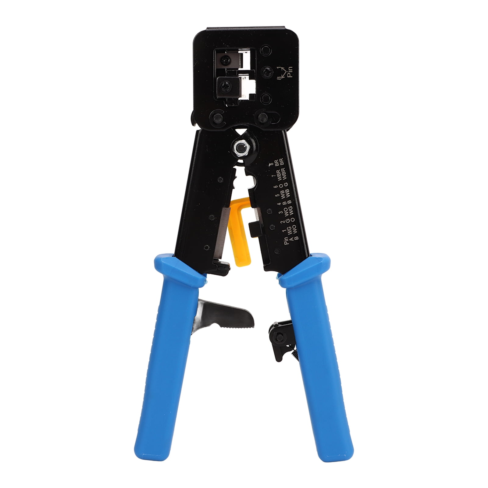 NFTIGB Multifunctional Ethernet Crimper Pliers Tool Steel Accurate Labor Saving 6P 8P Network Cable Stripper RJ45 RJ12 CAT5 CAT5e CAT6