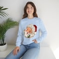 thumbnail image 7 of Retro Santa sweatshirt, Cute Christmas Santa sweater, 7 of 7