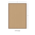 thumbnail image 5 of Linon  Athena Sisal & Beige 4x6 Area Rug, 5 of 5