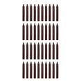 thumbnail image 2 of Mega Candles 40 pcs Unscented Brown Exquisite Mini Taper Spell Candles, 4 Inch Tall x 1/2 Inch Diameter, Magic Chimes, Enchantment, Casting Rituals, Witchcraft, Wiccan, Altar, Metaphysical, 2 of 4