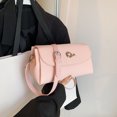 thumbnail image 2 of Bolso de lujo ligero de nicho de alta gama para mujer, nueva tendencia de moda versátil 2025, bolso de hombro simple, bolso cruzado cuadrado pequeño, 2 of 5