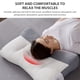 thumbnail image 2 of Almohada de soporte para el cuello, almohada de fibra de soja, almohada para el cuello, almohada ergonómica cervical para el dolor de cuello, rendimiento finamente ajustado, 2 of 9