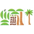 thumbnail image 3 of TREND Monkey Mischief Bulletin Board Decorations with Palms, Coconuts, Geckos, Multicolor, 27 Count, 3 of 3