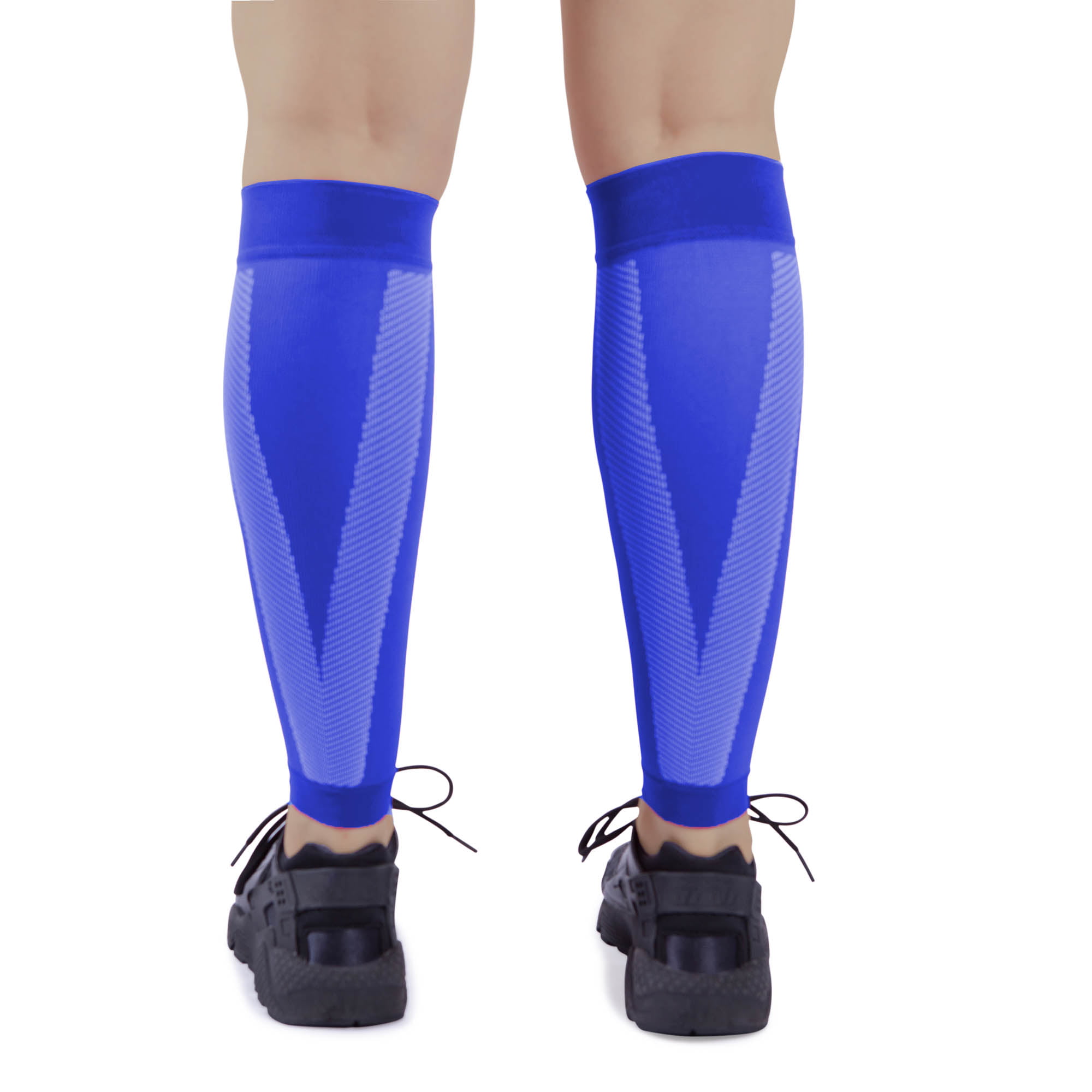 Calf Compression Sleeves，Footless Shin Splint Sleeve 20 to 30 mmHg Medical  Leg Calves Support Women Pain Relief Running Recovery Circulation Cramps