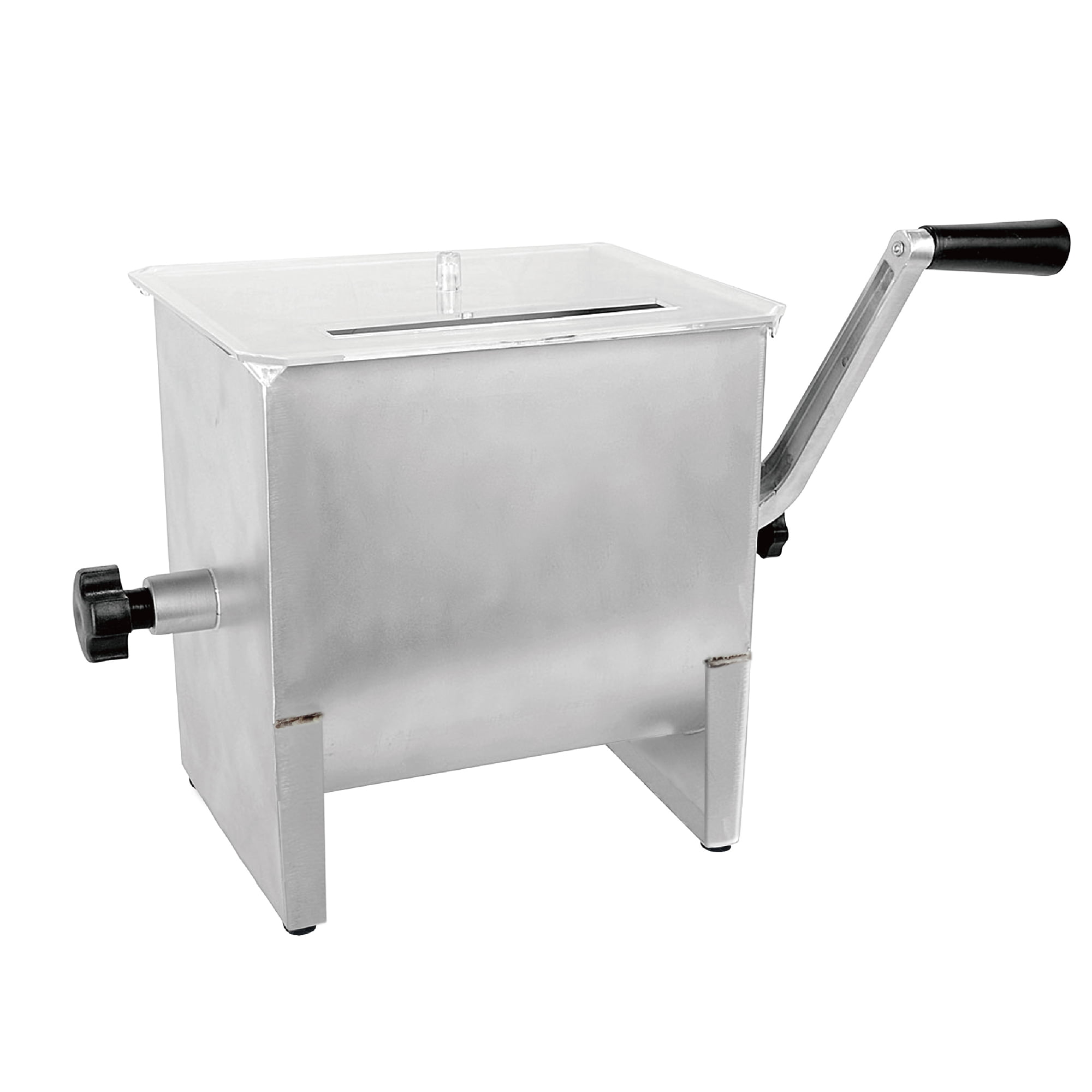 DELLA Stainless Steel Manual Meat Mixer Prep Kitchen Appliance 4.2 Gallon 17 Lb Capacity 