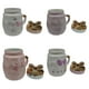 thumbnail image 2 of Set de Tazas Ceramica Importacion  Corazon y Moños 4 Piezas, 2 of 2