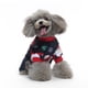 thumbnail image 5 of Traje navideño para perros, pijamas para perros, ropa de invierno para perros pequeños, niño y niña, suéter para mascotas, disfraz de gato (azul marino), 5 of 7