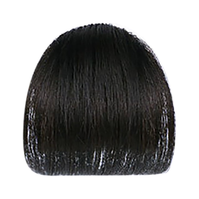 Frange à Clip Cheveux Humains, Frange à Clip Naturelle pour Filles et Femmes