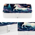 thumbnail image 4 of Unicorn Portable PU Leather Jewelry Organizer with Removable Compartment, Necklace Holder, Bracelet Holder, and Jewelry Boxes, 4 of 6