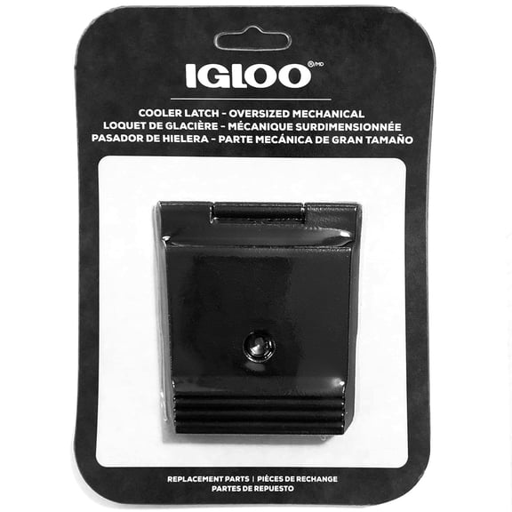IGLOO Cooler Oversized Mechanical Latch for 150-165 QT Coolers, Black