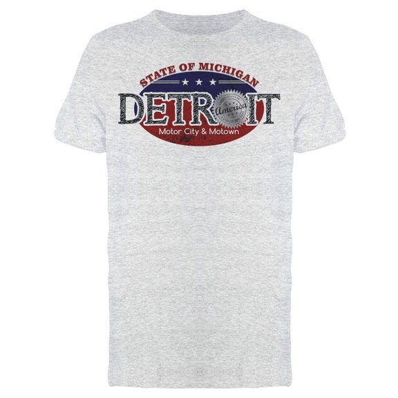 Detroit America Emblem Tee Men's -Image by Shutterstock