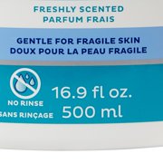 TENA ProSkin Cleansing Cream Cream Rinse-Free Body Wash Tube Mild Scent 16.9 oz. 64430 10 Ct