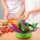 thumbnail image 5 of 2 Pieces Collapsible Silicone Colander, Silicone Drain Basket, Fruit Vegetable, 5 of 5