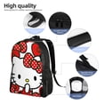 thumbnail image 5 of Hello Kitty Backpack, Travel Laptop Backpack, Water Resistant College School Computer Bag, Durable Daypack, Fit 16 Inch Notebook, 5 of 8