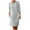White 1, variant on Kaemgyyd Womens Cotton Linen Dress Fall Button Solid Midi Dress Crew Neck T-Shirt Dresses Plus Size Flowy Beach Dress with Pockets