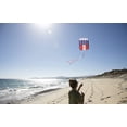 thumbnail image 2 of In the Breeze 2983 — Stars and Stripes 5.0 Parafoil Kite, Packable Easy Flying Travel Kite, 2 of 5