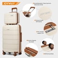 thumbnail image 2 of Joyway  Ensemble de 3 Valises Cabine Valise Rigide de 51 cm (20 Pouces) avec Roulettes Multidirectionnelles et Serrure TSA, Valise de Voyage Unisexe Légère., 2 of 7