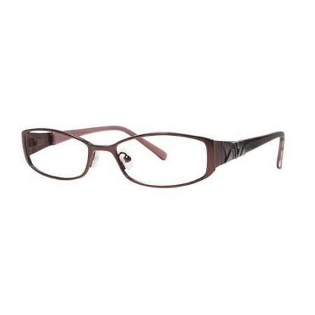 VERA WANG Eyeglasses V310 Burgundy 49MM