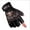 BLACK, variant on 2 Pairs Steampunk Gothic Gloves Mens Vintage Geuuine Leather Captain Fingerless Mittens