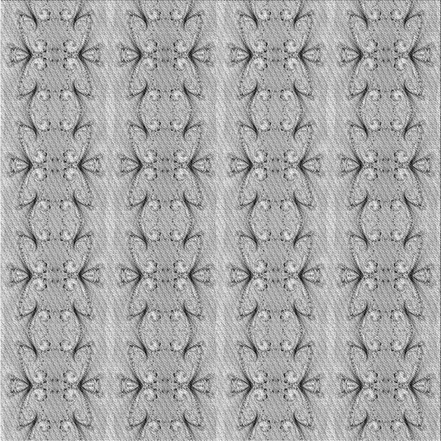 Ahgly Company Machine Washable Indoor Square Transitional Platinum Silver Gray Area Rugs, 4' Square