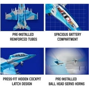 Fms Rc Jets 64mm F-18(SIM) Hornet EDF Fighter Jet Rc Airplanes for Adults Remote Control Planes PNP(NO Transmitter Batteries and Charger)