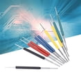 thumbnail image 4 of Test Leads Kit Test Probes Leads 10Pcs Mini Grabber SMD IC Test Hook Clips Silicone Jumper Wires Leads Kit For Logic Analyzer, 4 of 8
