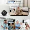 thumbnail image 6 of Long life mini baby child monitoring camera with built-in hotspot Bluetooth wireless connection, can be used for baby, child, elderly, and pet monitoring, as well as bicycle and car video recording, 6 of 9