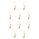 thumbnail image 1 of Qarigey Boho Collar Ajustable Universal Elegante Colgantes Colgantes Accesorios Día de San Valentín Regalos para Suéteres Oro Oro 10Conjunto, 1 of 6