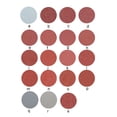 thumbnail image 4 of Eigraketly Almohadillas de lija de 100 piezas, gancho y bucle, hojas de disco de papel de lija de 75MM, equipo de pulido de joyería abrasiva, acabado de Herramientas eléctricas grano 180 Eigraketly TO008239-06B, 4 of 6