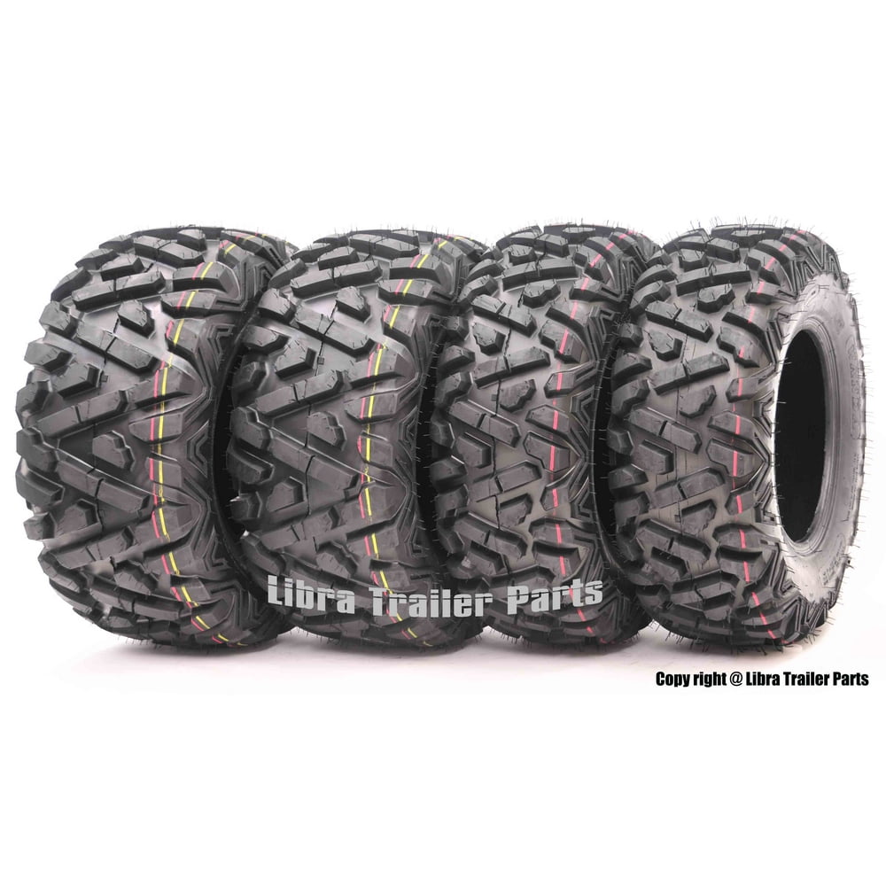 Set of 4 WANDA ATV tires 25x812 25x8x12 Front & 26x1012 26x10x12 Rear