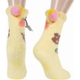thumbnail image 2 of CHUNTIAN Sox Womens Fuzzy Socks Girls Cute Slipper Socks Funny Fluffy Winter Warm Socks Soft Cozy Plush Indoor Sleep Socks, 2 of 6