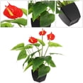 thumbnail image 5 of FRCOLOR Artificial Flower Potted Plant for Home Decorations Small Desk Assorted Color Plastic 1pc, 5 of 6