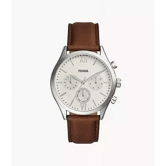 Fenmore Multifunction Brown Leather Watch