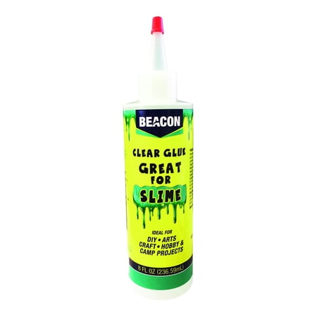 Beacon Adhesives Signature Crafts Slime Glue, Clear Glue, 8 Oz, 1 Each