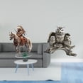 thumbnail image 2 of Adorno De Mesa De Caballero Búho Acrílico, Escultura Animal Moderna, Impermeable, Decoración Del Hogar, Centro De Mesa, Regalo Para Sala De Estar, Decoración De Oficina, 2 of 8