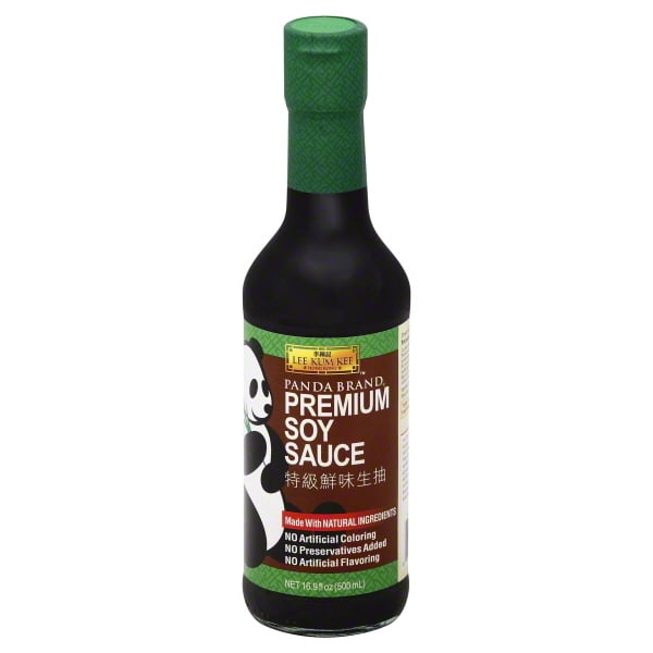 Lee Kum Kee Foods Lee Kum Kee Panda Brand Soy Sauce, 16.9 oz Walmart