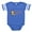 Royal Blue, variant on CafePress - Bl_Tattle Tale - Cute Infant Baby Football Bodysuit