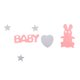 thumbnail image 2 of Con BABY CONEJO CORAZÖN ESTRELLA de Mesas Baby Shower Forma Amor Sunnimix Confeti de conejo de Pascua, 2 of 7